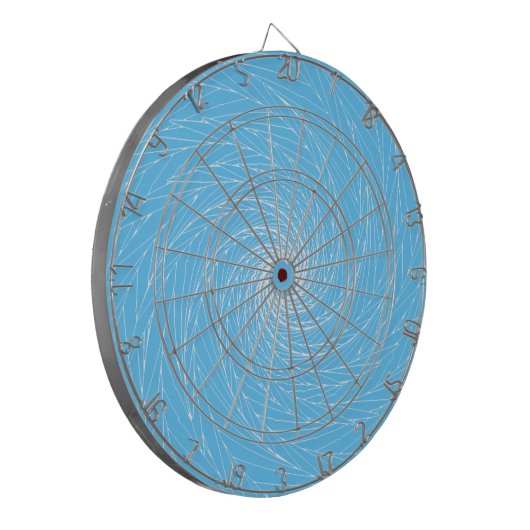 Blue Vortex Dartscheibe (Vorderseite Links)