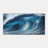 Blue Vortex Desk Mat Schreibtischunterlage (Vorderseite)