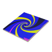 Blue-Vortex Fliese (Seite)