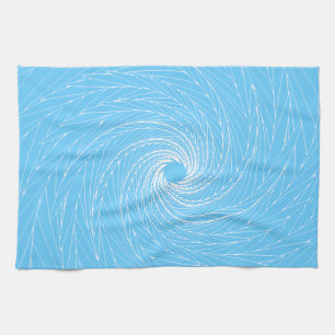 Blue Vortex Handtuch