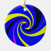 Blue-Vortex Keramik Ornament (Hinten)