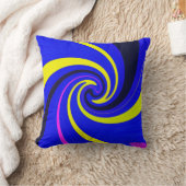 Blue-Vortex Kissen (Decke)