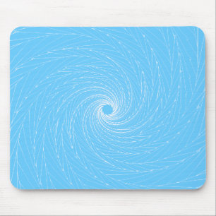Blue Vortex Mousepad