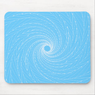 Blue Vortex Mousepad