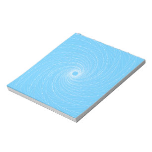 Blue Vortex Notizblock