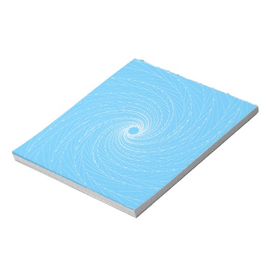 Blue Vortex Notizblock (Rotiert)