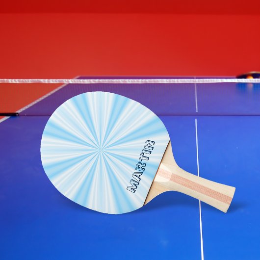 Blue Vortex, Personalisiert Tischtennis Schläger