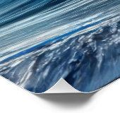 Blue Vortex Poster (Ecke)