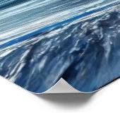 Blue Vortex Poster (Ecke)