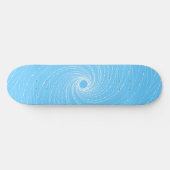 Blue Vortex Skateboard (Horizontal)