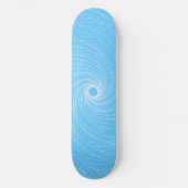 Blue Vortex Skateboard (Vorderseite)