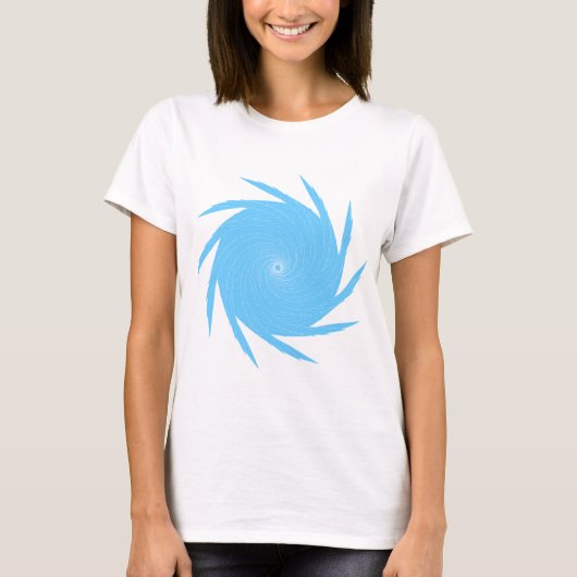Blue Vortex T-Shirt (Vorderseite)