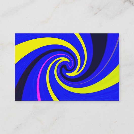 Blue-Vortex Visitenkarte (Vorderseite)