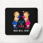 Blue Vs Pink Boxing Babys Geschlecht Party s Mousepad (Mit Mouse)