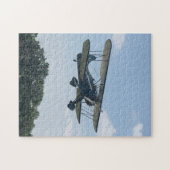 Blue Waco Foto Family Night Puzzle (Horizontal)