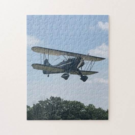 Blue Waco Foto Family Night Puzzle (Vertikal)