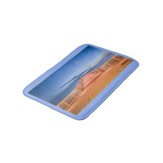 Blue Walk Badematte (Schrägansicht)