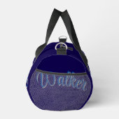 Blue Walker Name, Duffle Bag (Rechts)