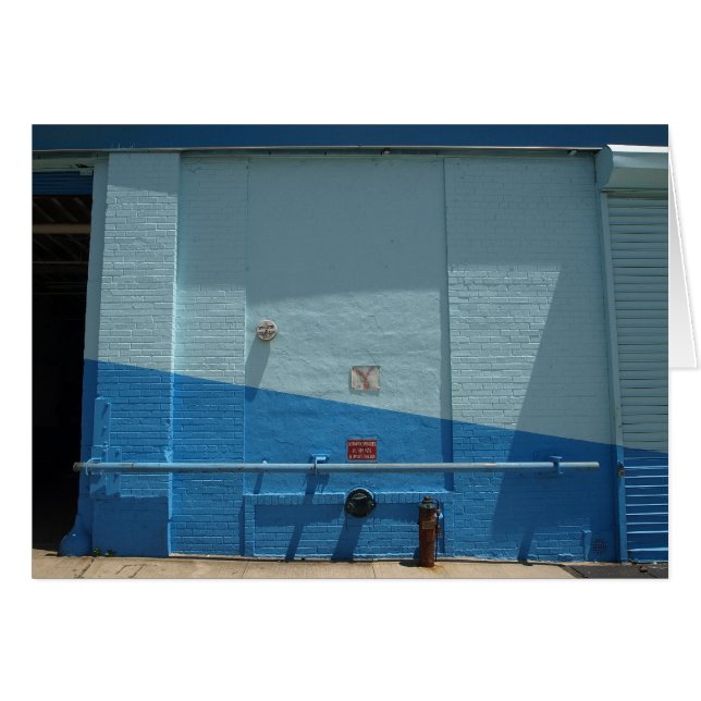 Blue Wall 12x18 (Vorderseite (Horizontal))