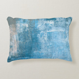 Blue Wall Accent Pillow Dekokissen
