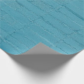 BLUE WALL BRICKS GESCHENKPAPIER (Ecke)