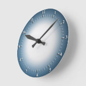 Blue Wall Uhr (Winkel)