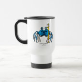 Blue Warrior Crab, MeWarriorWoman auf Twitch Reisebecher (Links)