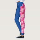 Blue Washington Staat Rhododendron Blume Leggings (Links)