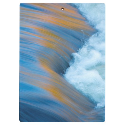 Blue Water abstrakt, Kanada Klemmbrett (Rückseite)