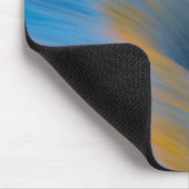 Blue Water abstrakt, Kanada Mousepad (Ecke)