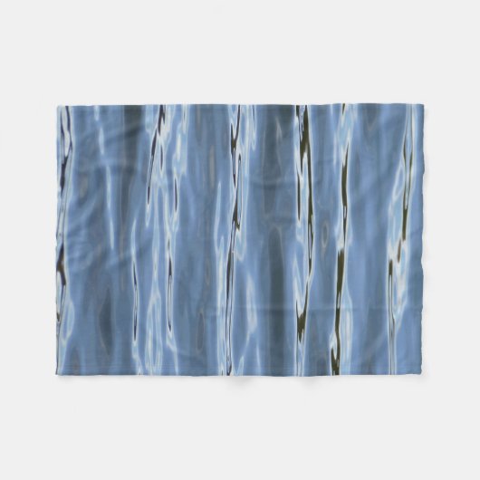 Blue water blanket, wet blanket fleecedecke (Vorderseite (Horizontal))
