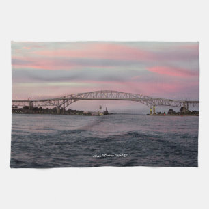 Blue Water Bridge Küchentuch