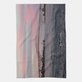 Blue Water Bridge Küchentuch (Vertikal)