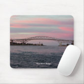 Blue Water Bridge Mauspad (Mit Mouse)