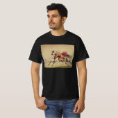 Blue Water Creek Battle by Alfred Jacob Miller T-Shirt (Vorne ganz)