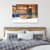 Blue Water Grill Leinwanddruck (Insitu (Schlafzimmer))