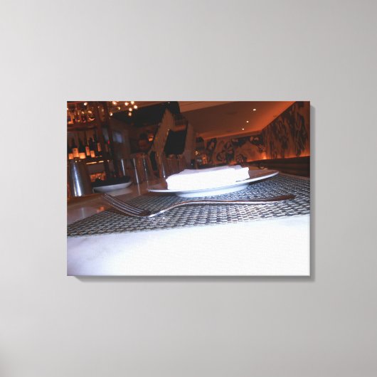 Blue Water Grill Leinwanddruck (Vorderseite)