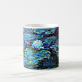 Blue Water Lilies by Monet Kaffeetasse (Mittel)