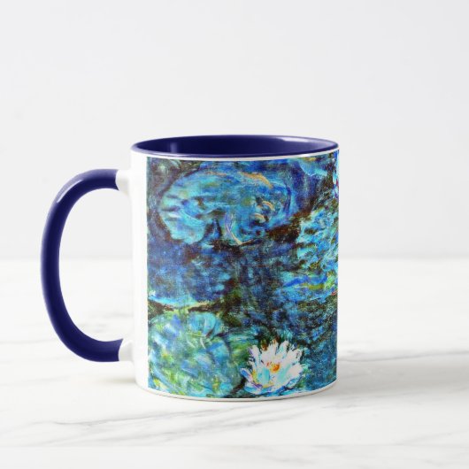 Blue Water Lilies by Monet Tasse (Links)