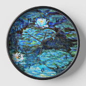 Blue Water Lilies by Monet Uhr (Vorderseite)