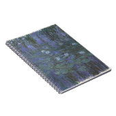Blue Water Lilies Monet Notizblock (Rechte Seite)