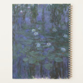 Blue Water Lilies Monet Planer (Rückseite)