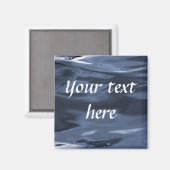 Blue Water Magnet (Vorderseite/Rückseite)