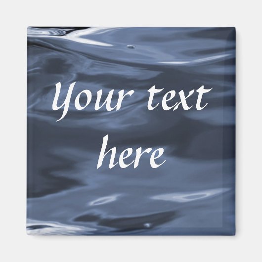 Blue Water Magnet (Vorne)