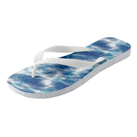 Blue Water Marble   Badesandalen (Schrägansicht)