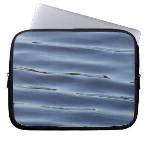 Blue Water Pattern Electronics Bag Laptopschutzhülle