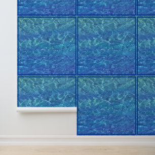 Blue Water Patterns Beach Ocean Sea Nautical Cool Tapete