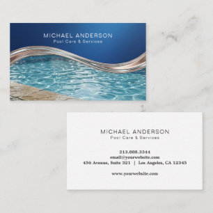 Blue Water Pool Care & Cleaning Professional       Visitenkarte