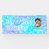 Blue Water Pool Party Beach Party Sommerspass Part Banner (Horizontal)