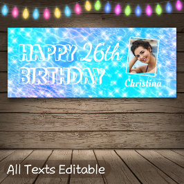 Blue Water Pool Party Beach Party Sommerspass Part Banner